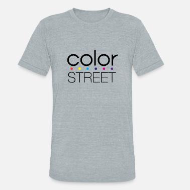 Color #BeColorStreet' Unisex Tri-Blend 